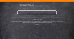 Desktop Screenshot of plasticsurgerytrust.com